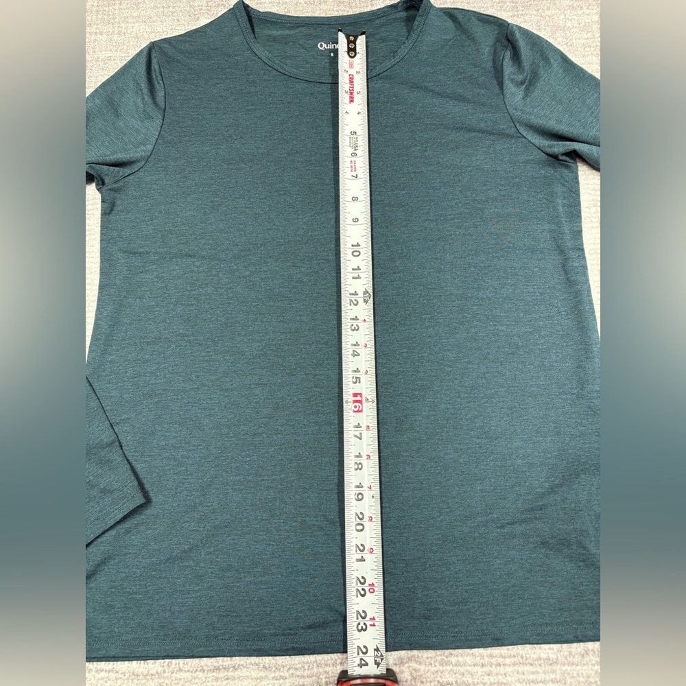 Quince Flowknit Breeze Long Sleeve Top Women’s Size S Lounge Active Comfort - Picture 5 of 8
